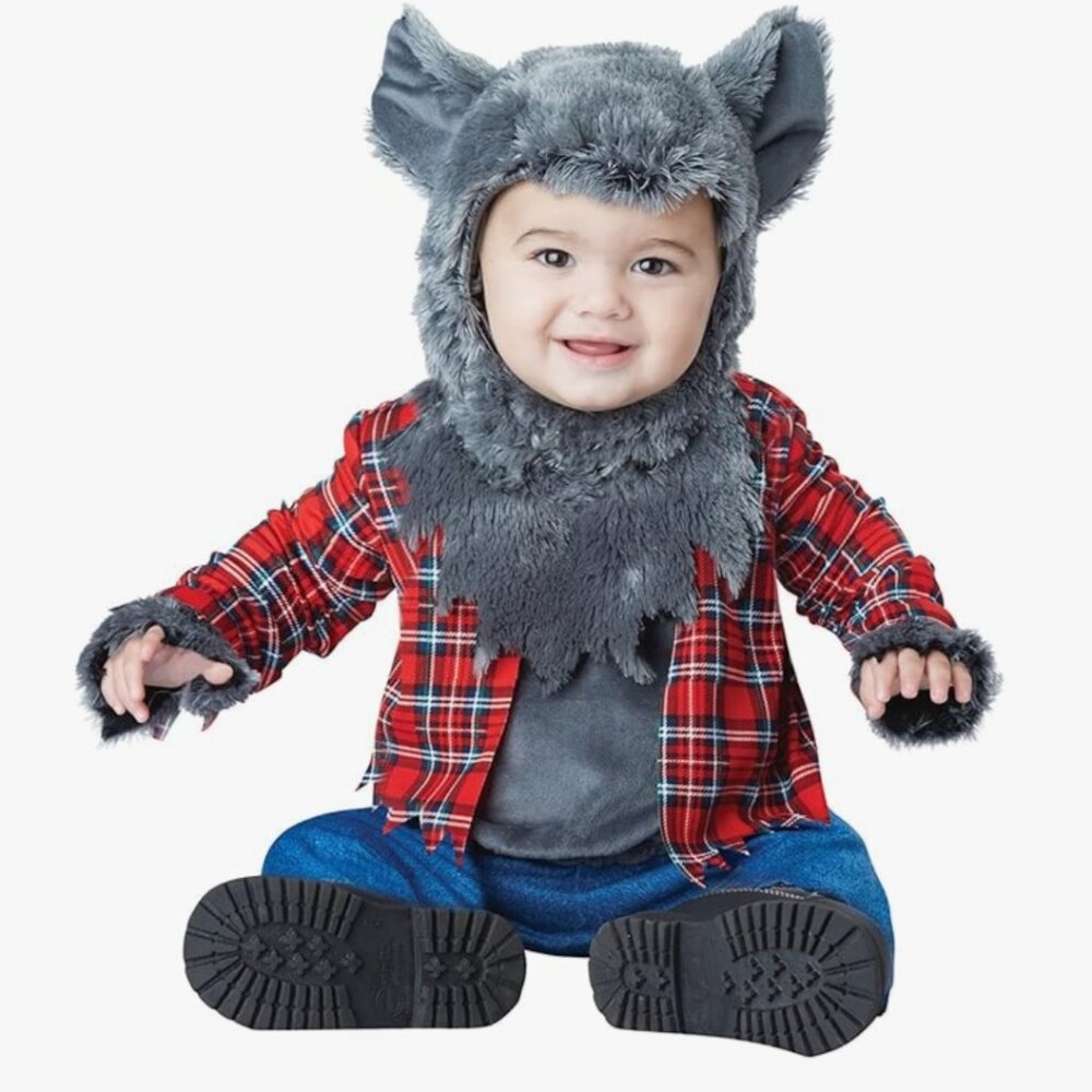 WITTLE WEREWOLF INFANT COSTUME SIZE 18 -24 MONTHS - FURRY & FEROCIOUS FUN